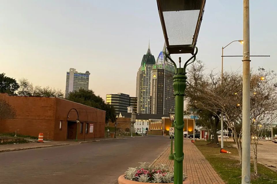 Street in downtown Mobile, Alabama